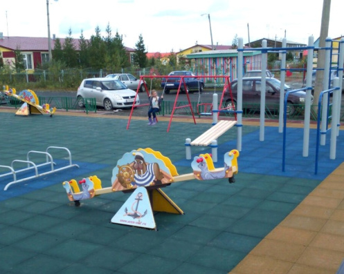 Детская площадка г. Лабытнанги Республика Коми